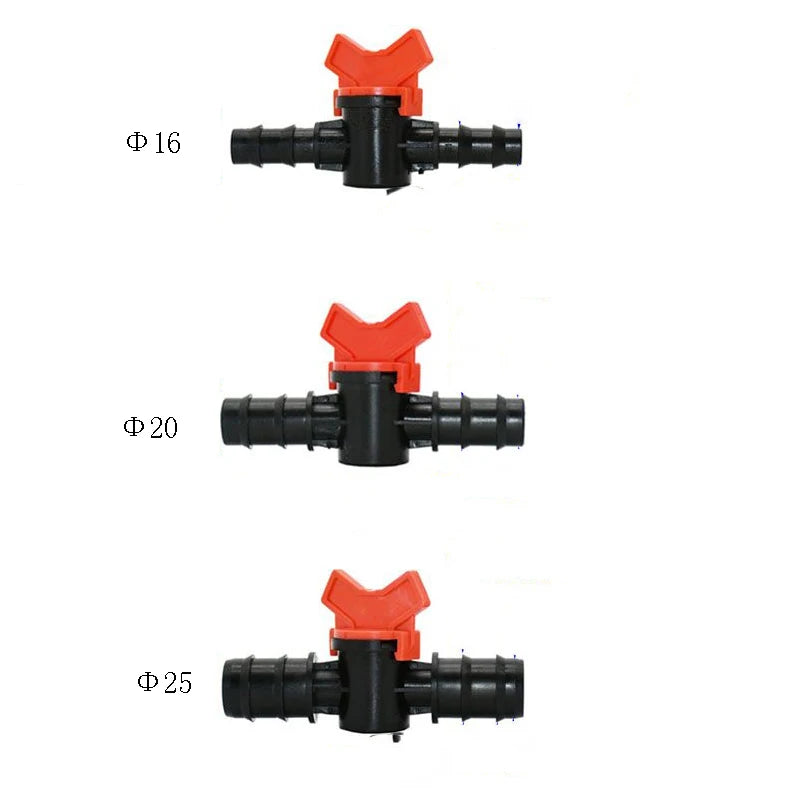 Clearance_1/2" 3/4" garden hose tap DN15 DN20 irrigation Water valve 16mm 20mm 25mm garden hose waterstop Connector cranes 1pcs_