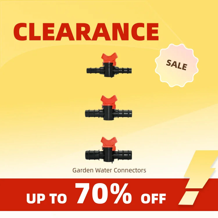 Clearance_1/2" 3/4" garden hose tap DN15 DN20 irrigation Water valve 16mm 20mm 25mm garden hose waterstop Connector cranes 1pcs_